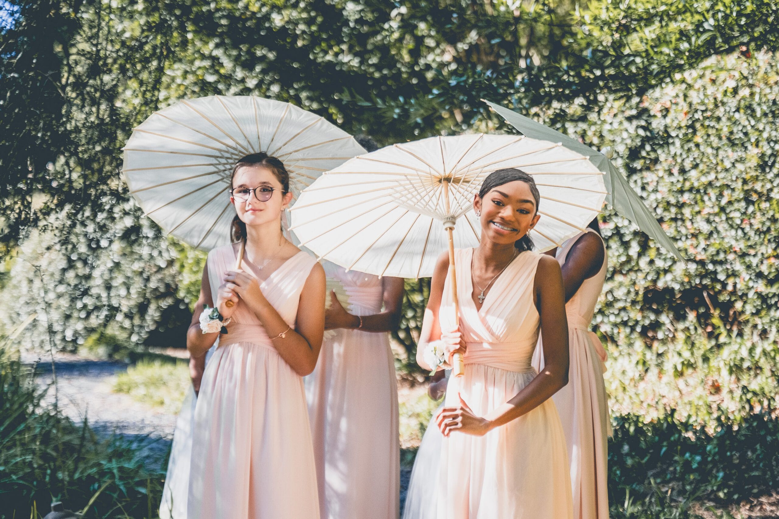 Flower girls at Atlanta wedding venue, Norcross, GA